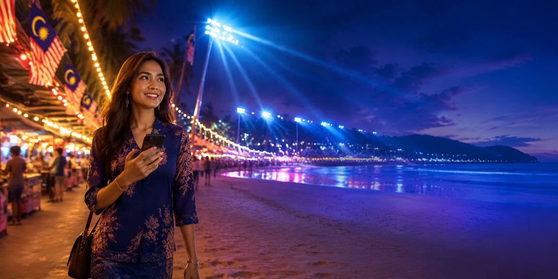 Deposit mudah alih bergaya Langkawi Malaysia untuk pengguna platform evostoto